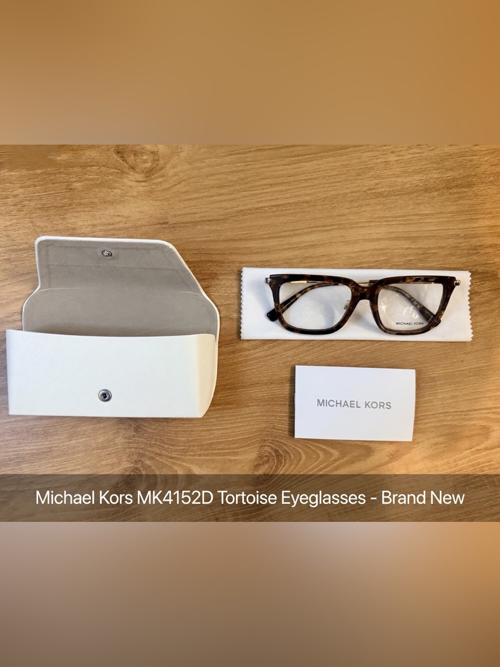 Michael Kors Frames Guilin Brown Pearlized Tortoise New Omk4152D